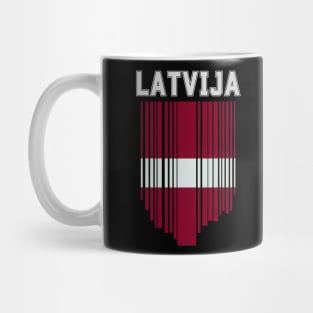 Latvia flag, latvian flag Mug